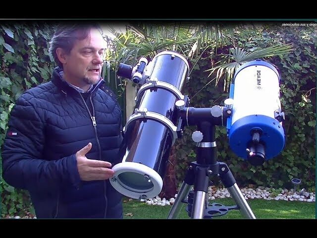 telescopios con apuntado automatico por reconocimiento de objetos