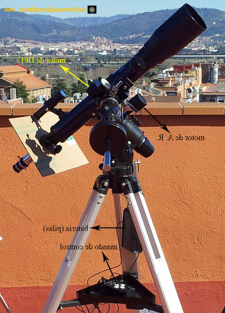 telescopios con montura altazimutal motorizada la mejor opcion para observar el universo