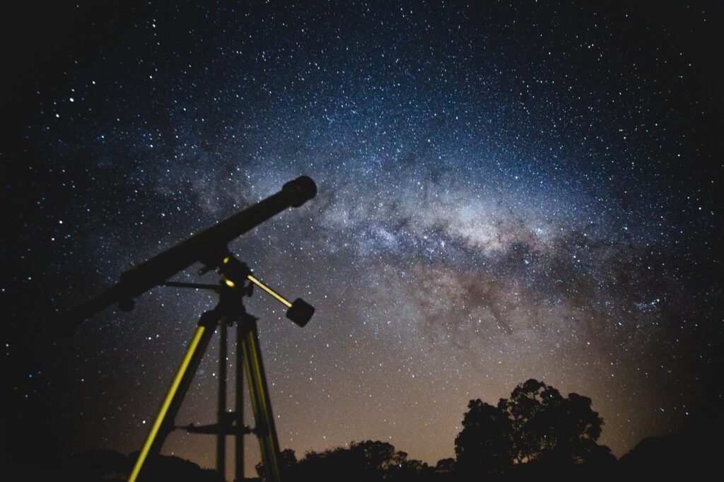 telescopios para buscar estrellas poblacion iii