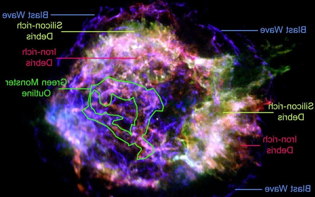 telescopio chandra y remanente de supernova en rayos x